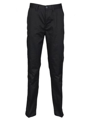 HEN-H641-Ladies 65/35 Poly/Cotton Chino